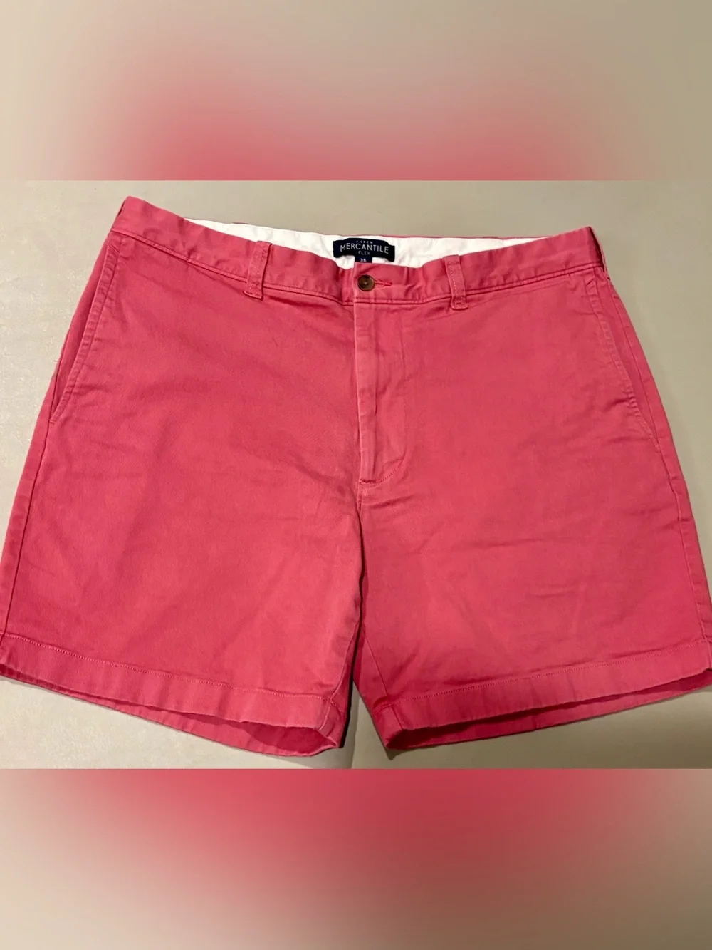 J. Crew Coral Chino Shorts